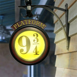 Vintage Wall Hanging Night Light Platform 9 ¾ Led Lamp - Front View