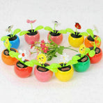 4 x flip flap solar toys