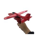 2x Ejection Foam Plane Toy Outdoor Sport with Light Safe for Children Birthday Gift - Front View