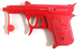2 PCs of Diecast metal spud gun pack red + black - 2 Red - Side View