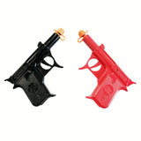2 PCs of Diecast metal spud gun pack red + black - 2 Red - Low Angle