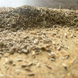 Ecosoft - Natural Hemp Super Absorbent Nest Mat | Medium (40x100cm) - Top-Down View