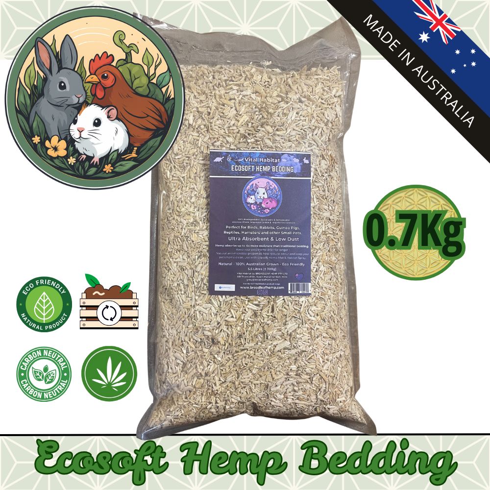 Ecosoft - Natural Hemp Bedding | 5L ?0.7kg