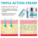 Age Spot Cream | Fades Freckles & Skin Pigmentation | Dark Spot Corrector for Even Skin Tone - Top-Down View