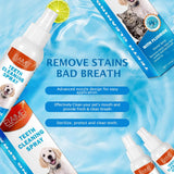 2 Pcs Pet Oral Breath Freshener Spray | Eliminates Bad Breath | Dental Care for Dogs & Cats - 45-Degree Angle