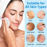 ALIVER Glycolic acid pads with vitamins B3,B5 & C,E 40 PADS - Top-Down View