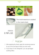 Farmstay Korean Greentea Seed Hydration Facial Mask Sheet(Pack of 10) - Top-Down View