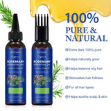 nifeishi organic rosemary essential oil 120 ml - 45-Degree Angle