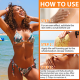 150G Intensive tanning gel - Low Angle