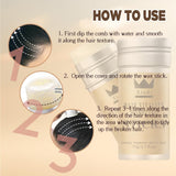 2X Hair Edge Control Hair Wax Stick | 75g Each | Natural Styling for Relaxed & Natural Hair - Side View