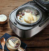 Joyoung Mini Rice Cooker 2L for 1-3 People LED Touch Panel FA-F20 AU Model - 45-Degree Angle