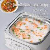 Hoper Layer Multifunctional Three-layer Stainless Steel Steamer AU Modeal - 45-Degree Angle