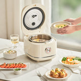 Hoper Layer 3L Portable Non-stick Rice Maker Smart Control Rice Cooker - Front View