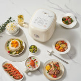 Hoper Layer 3L Portable Non-stick Rice Maker Smart Control Rice Cooker - Top-Down View