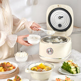 Hoper Layer 3L Portable Non-stick Rice Maker Smart Control Rice Cooker - 45-Degree Angle