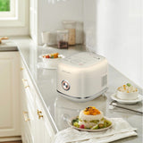 Hoper Layer 3L Portable Non-stick Rice Maker Smart Control Rice Cooker - Rear View