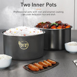 Joyoung Induction Heating Pressure Cooker 5L Double Liner Pot AU Version - Rear View