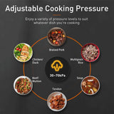 Joyoung Induction Heating Pressure Cooker 5L Double Liner Pot AU Version - Close-Up Angle