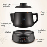 Hoper layer Multifunctional Kettle Smart Medicinal Pot AU Version SAA Approvals - Side View