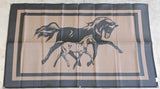 Horse 3m x 1.8m recycled mat - Rear View