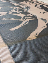 Horse 3m x 1.8m recycled mat - Low Angle