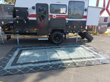 Alfresco 3m x 2.4m recycled mat - Side View