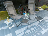 Caravan Camping 3m x 1.8m recycled mat - Front View