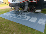 Caravan Camping 3m x 1.8m recycled mat - Side View