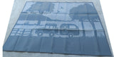 Caravan Camping 4m x 2.14m recycled mat - Front View