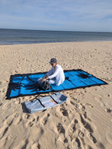 Coast 3m x 1.8m recycled poly mat - Close-Up Angle