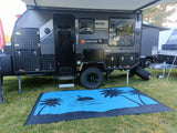 Coast 5m x 2.4m recycled poly mat - Front View