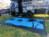 Coast 5m x 2.4m recycled poly mat - Side View