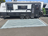Diamond 1.8m x 1.8m recycled poly mat - Side View