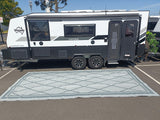 Diamond 1.8m x 1.8m recycled poly mat - Top-Down View