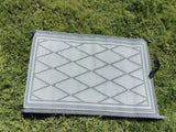 Diamond 1.8m x 1.8m recycled poly mat - Close-Up Angle
