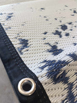 Ranch 3m x 1.8m recycled poly mat - Side View
