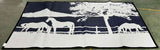 Ranch 5m x 2.4m recycled poly mat - Front View