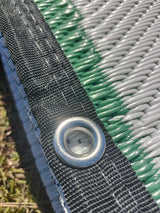 Tropical 3m x 1.8m recycled poly mat - Side View