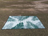 Tropical 5m x 2.4m recycled poly mat - 45-Degree Angle