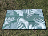 Tropical 6m x 2.4m recycled poly mat - Side View