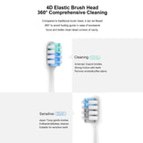 DR.BEI Sonic Electric Toothbrush Rechargeable Waterproof Wireless Portable Ultrasonic Whitening Toothbrush - Close-Up Angle
