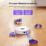 Narwal Freo X Ultra Robotic Vacuum and Mop Cleaner with Auto Washing and Self Empty 2.0 - Side View