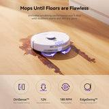 Narwal Freo X Ultra Robotic Vacuum and Mop Cleaner with Auto Washing and Self Empty 2.0 - Top-Down View