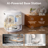 Narwal Freo Z10 Robotic Vacuum and Mop Cleaner - Covers Every Angle Without Any Tangles - Low Angle