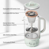 BUYDEEM Mini Multi-function Tea/Coffee Maker K32 600ml - Top-Down View