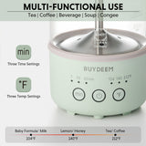 BUYDEEM Mini Multi-function Tea/Coffee Maker K32 600ml - 45-Degree Angle