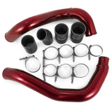 Fit Ford 03-07 6.0L V8 Powerstroke Diesel Turbo Intercooler Pipe and Boot Kit - Side View
