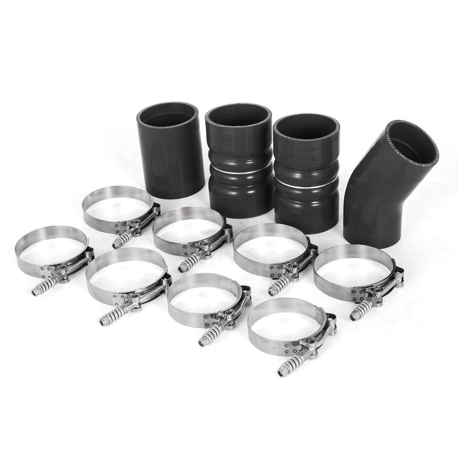Turbo Intercooler Pipe & Boot Kit Silver for 03-07 Ford 6.0L Powerstroke Diesel