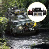 VEVOR Electric Winch 13500lb/6123kg, Steel Cable Recovery Winch 12V, Power Winch with Wireless Remote Control, Handlebar-Mounted Rocker and Powerful