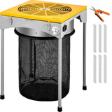 VEVOR Automatic Bud Trimmer, 18" Electric Trimmer, Stainless Steel Leaf Bud Automatic Hydroponic with High-Speed Blade Trim, Three Speed Strong